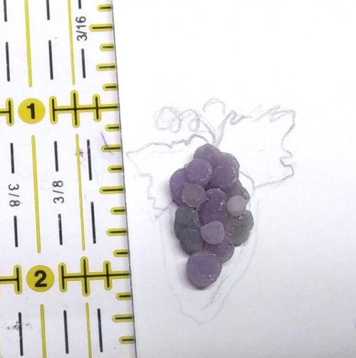 Judy Larson's Sugared Grapes Pendant - , Metalwork, Butane Torch, Soldering, Solder, choosing stones